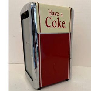 Coca Cola Collectable Napkin Despenser.